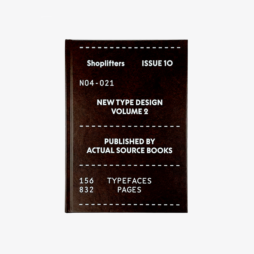 Shoplifters, Issue 10 – New Type Design Volume 2