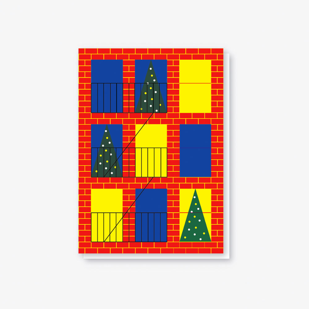 Brooklyn Christmas Window Card