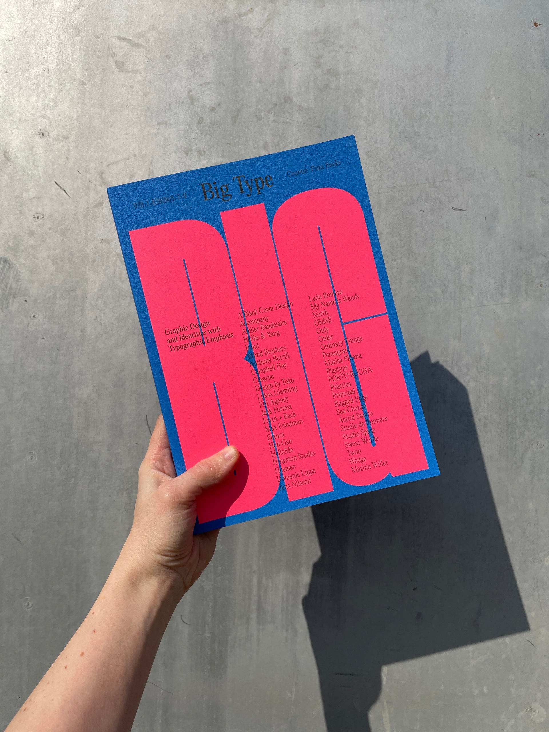 New Book: Big Type – Counterprint