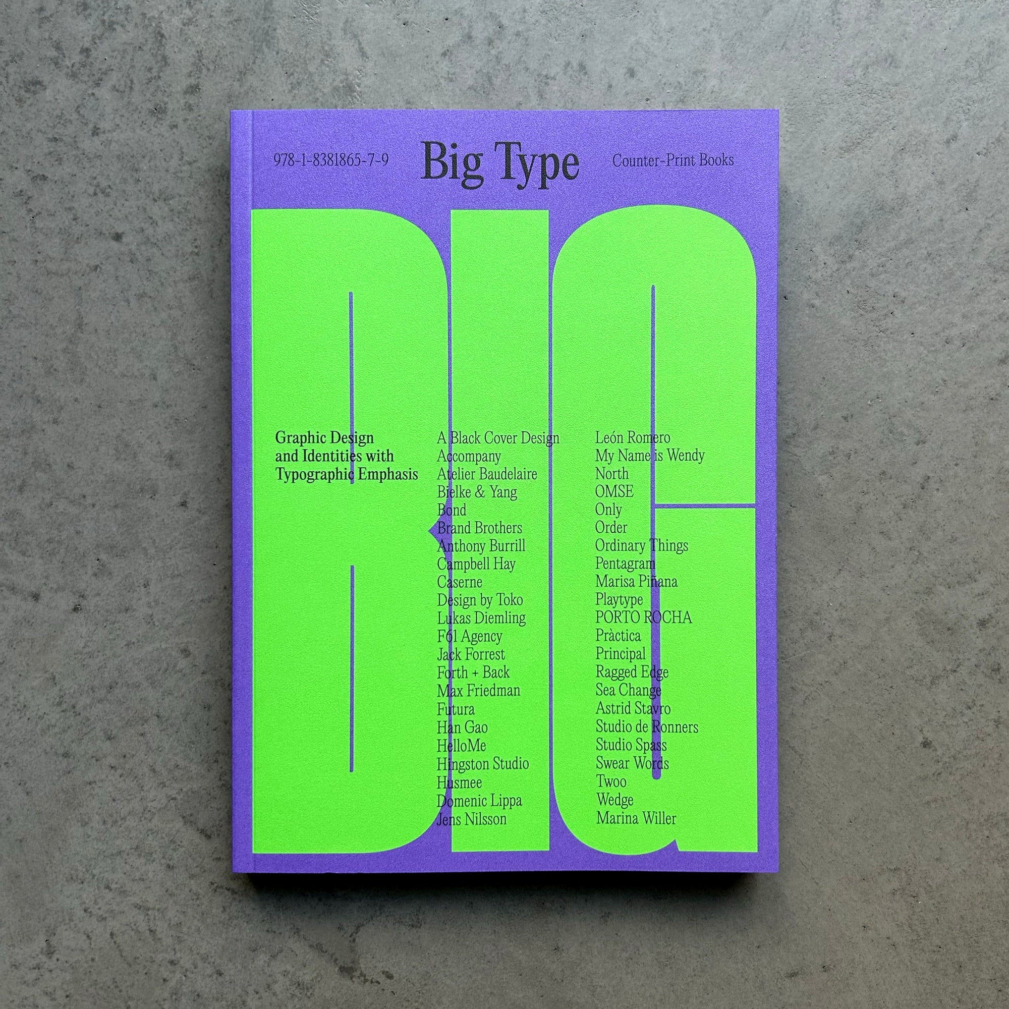 Big Type Reprint