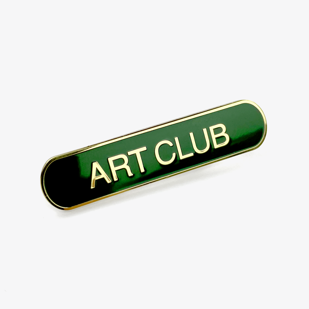 Art Club Enamel Badge
