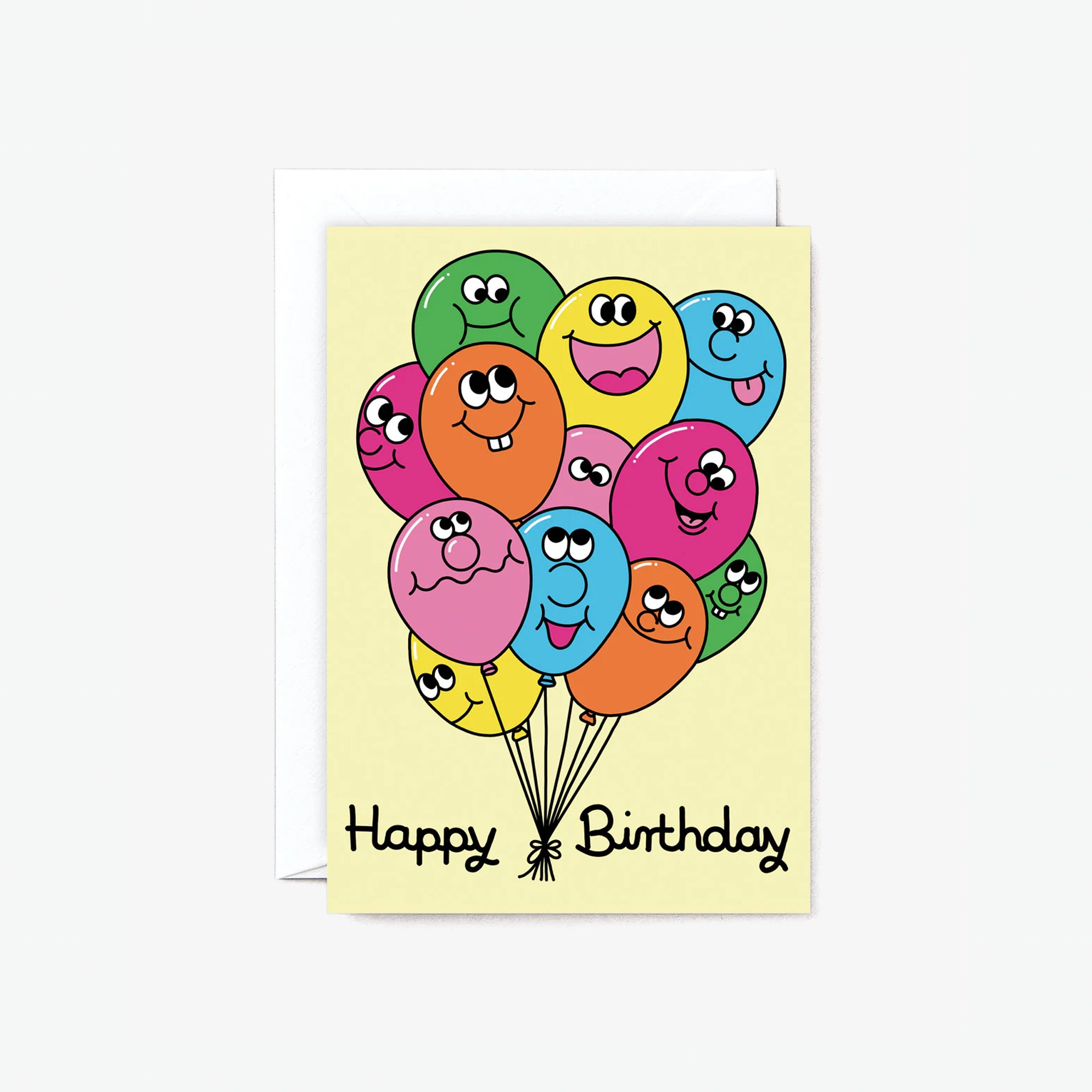 Happy Birthday Bunch of Balloons