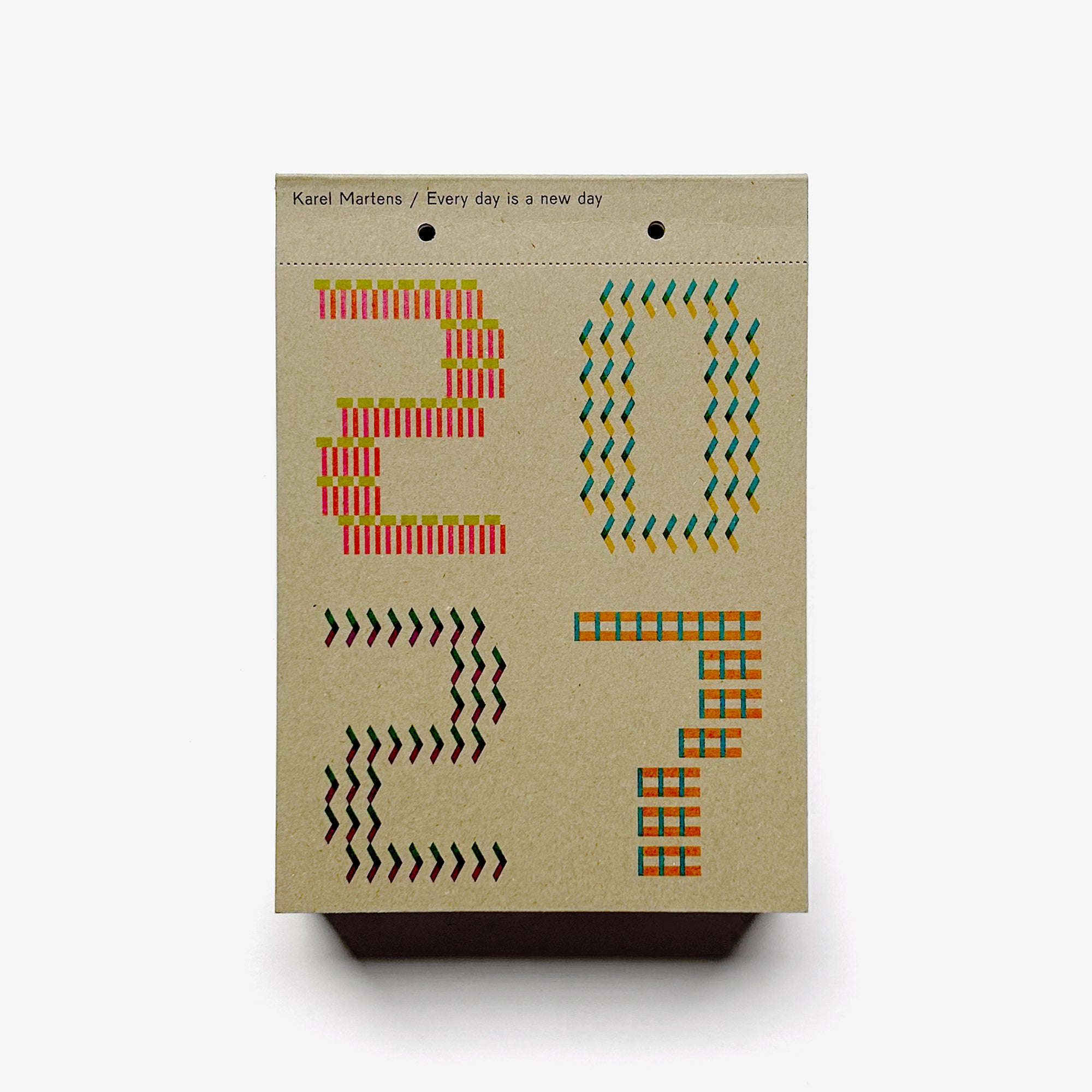 Karel Martens: Calendar 2027 / Every day is a new day