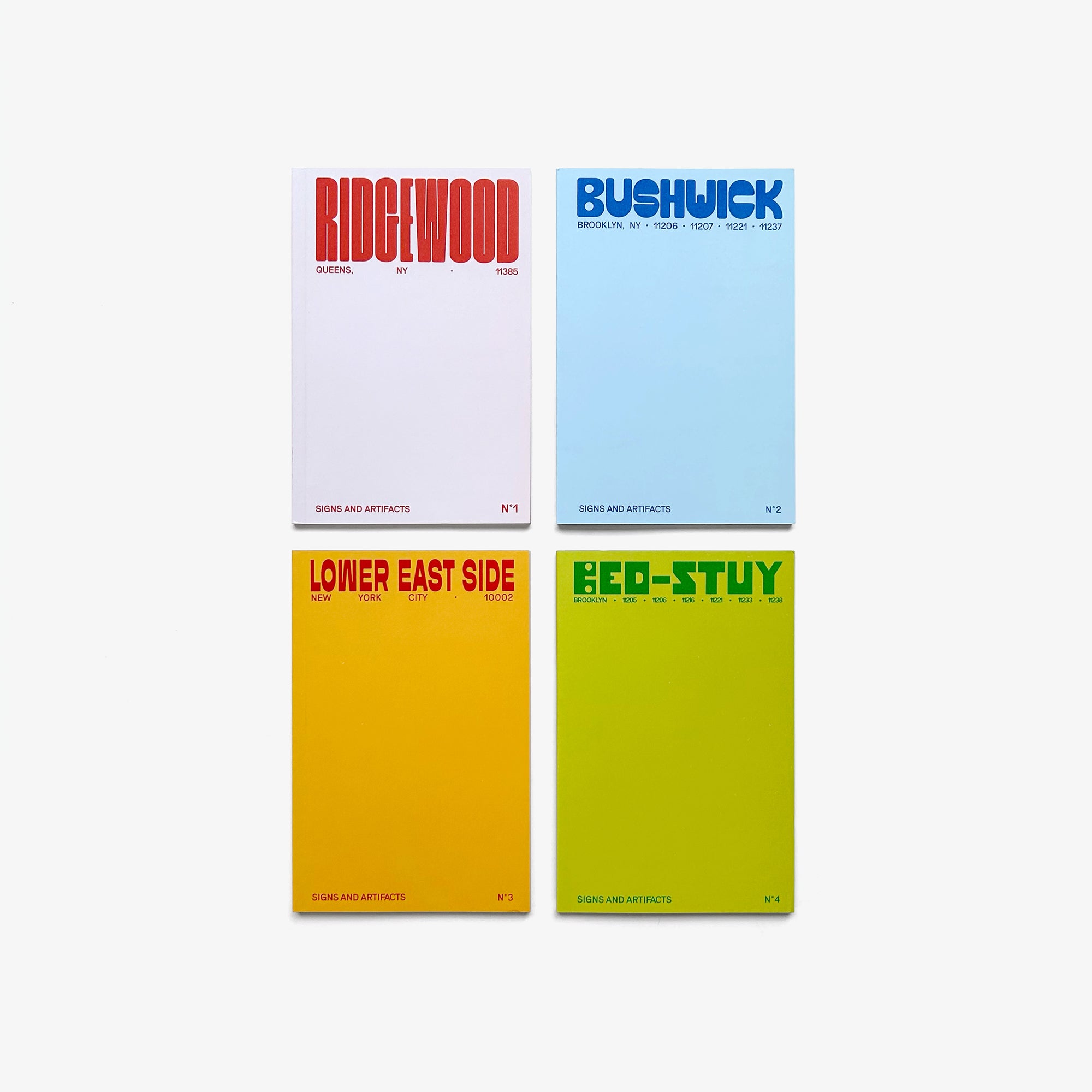 SIGNS & ARTIFACTS Book Set