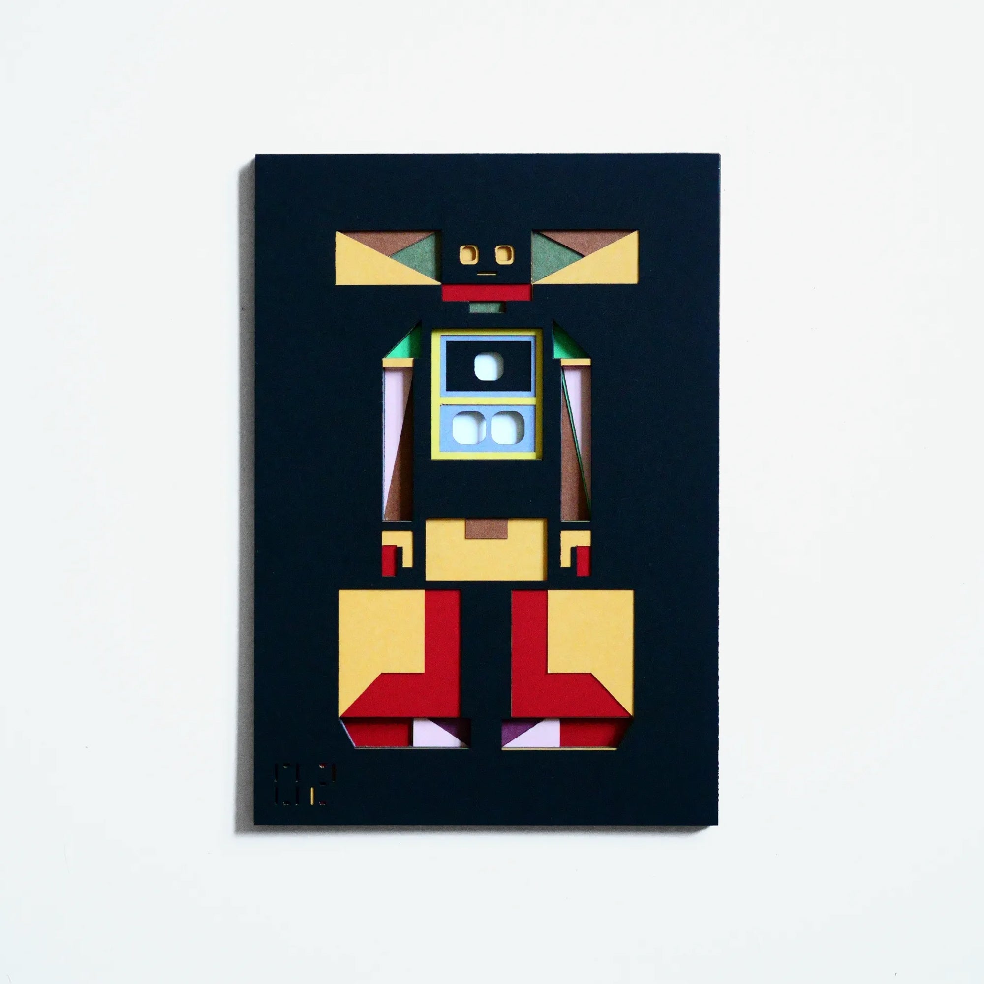 Robot and Rocket #0001