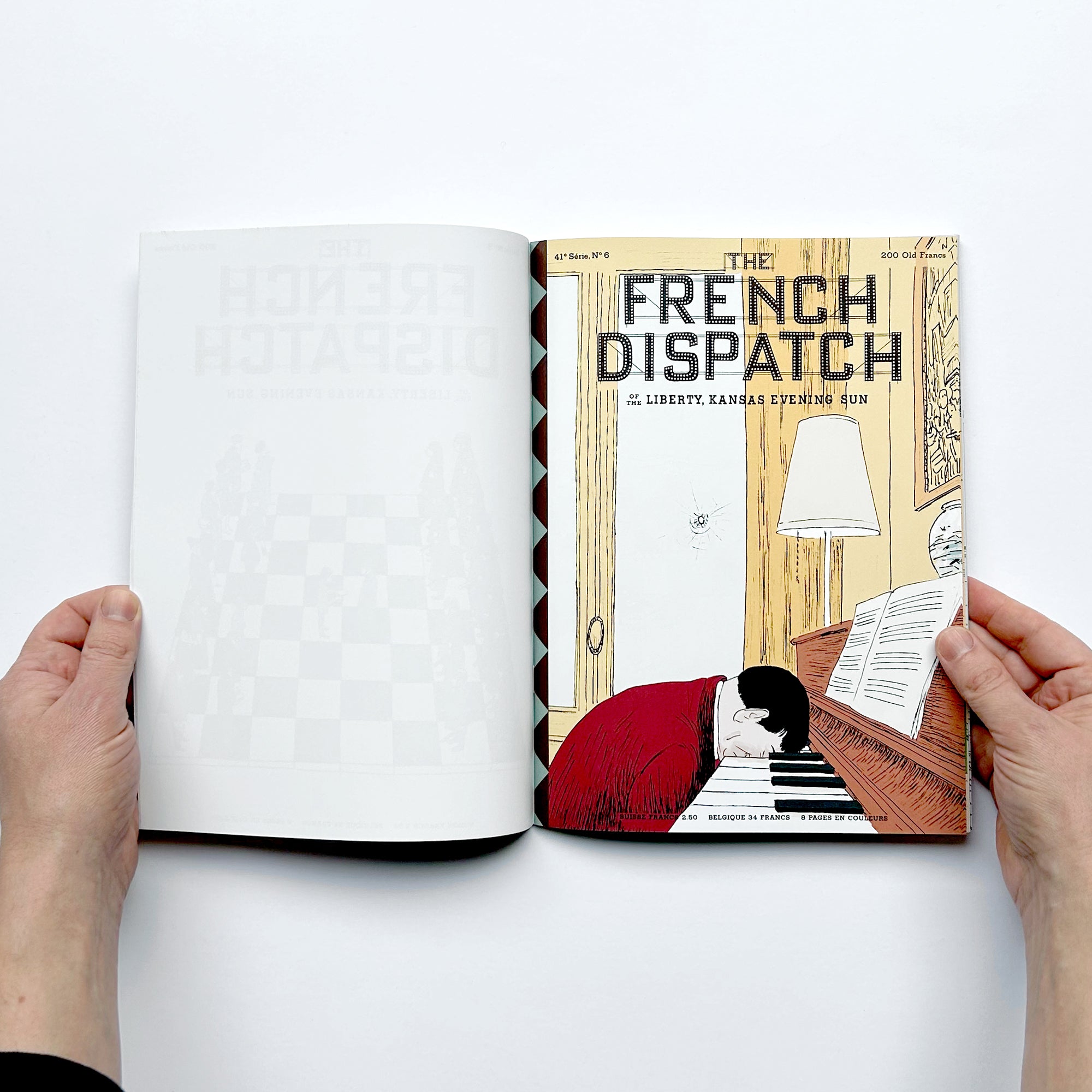 The French Dispatch Covers