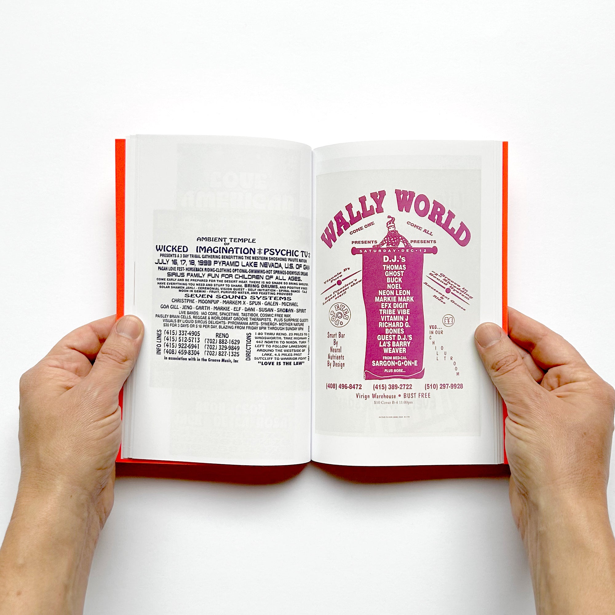 San Francisco Rave Flyers 1991 -1993