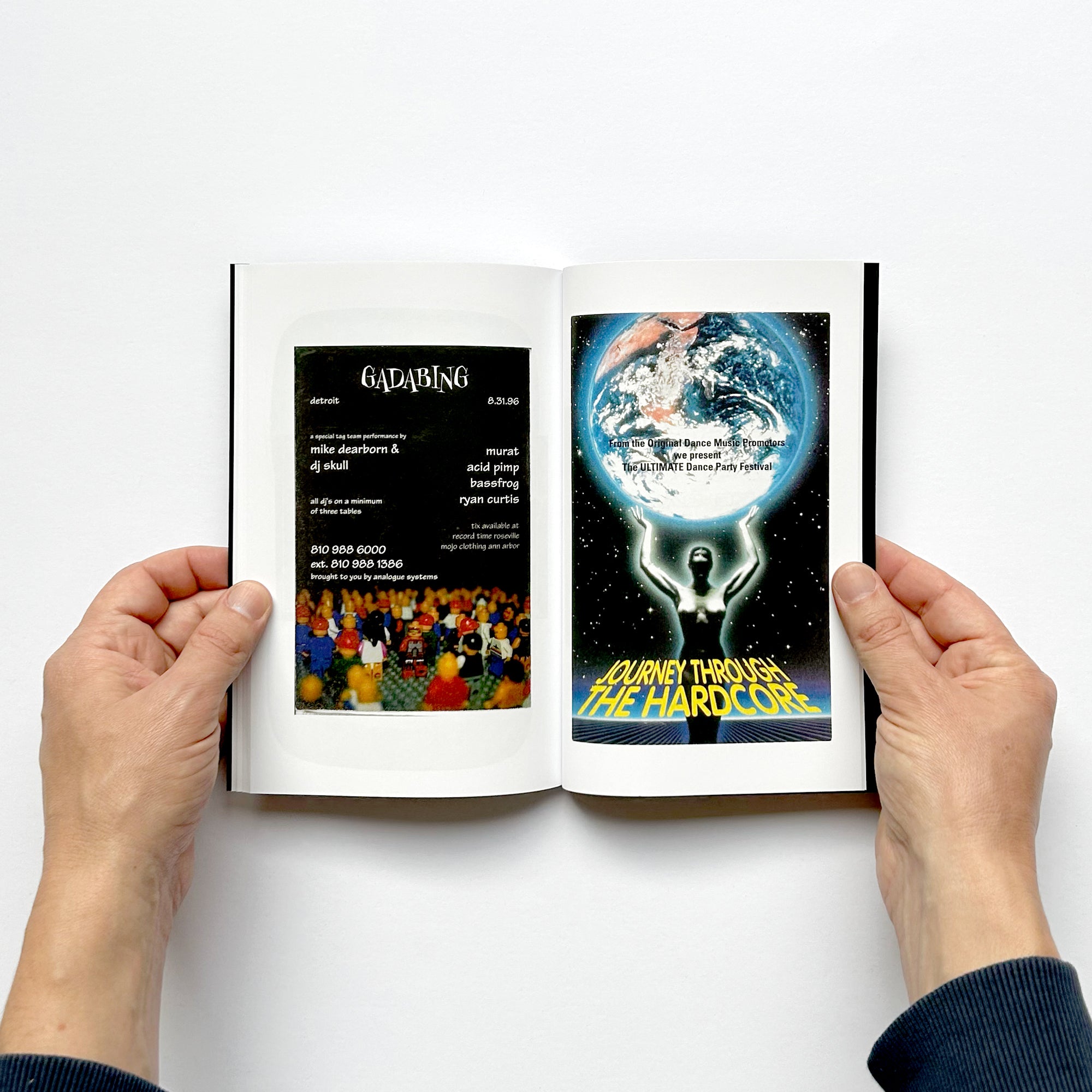 Detroit Rave Flyers 1993 - 1999