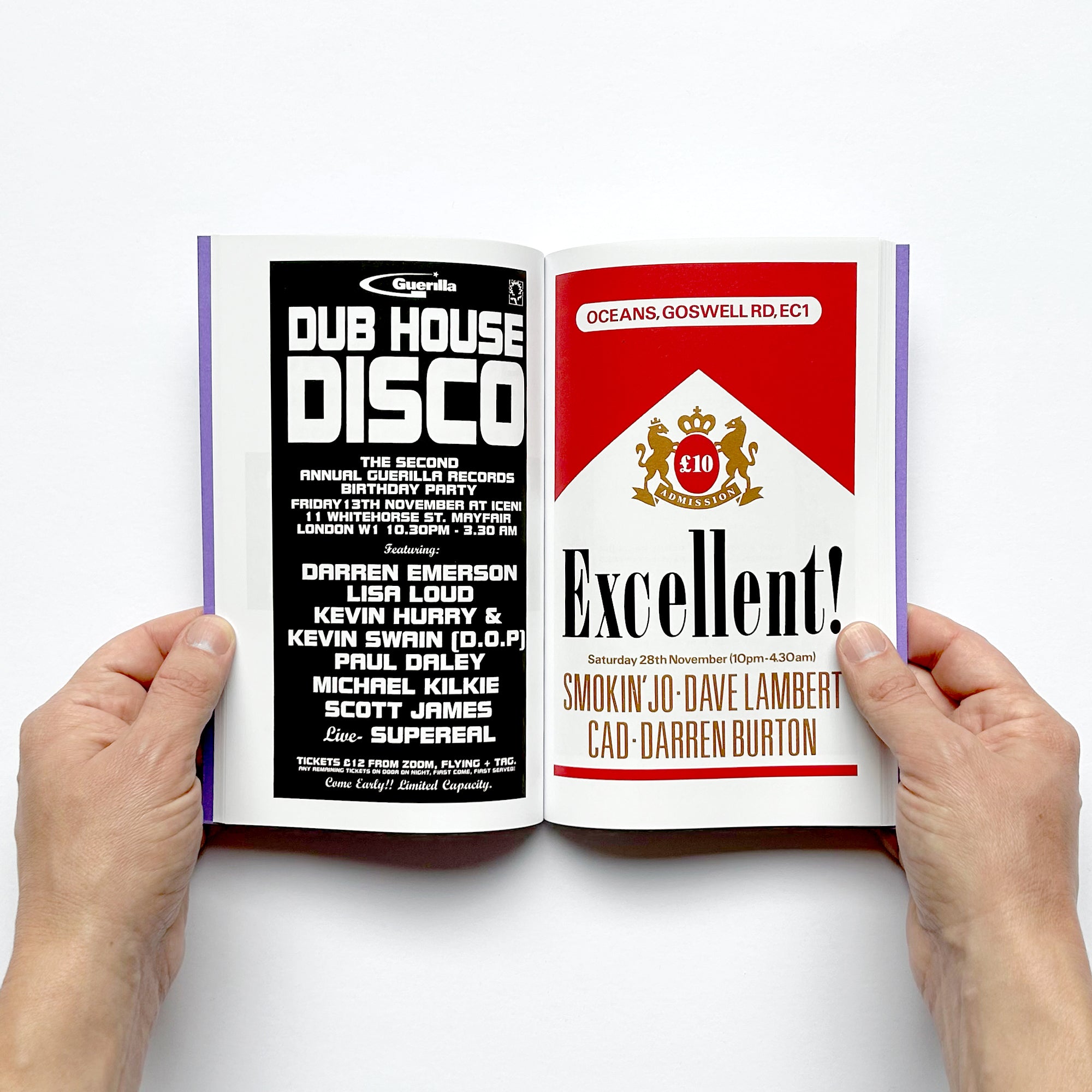 London Rave Flyers 1990 - 1996