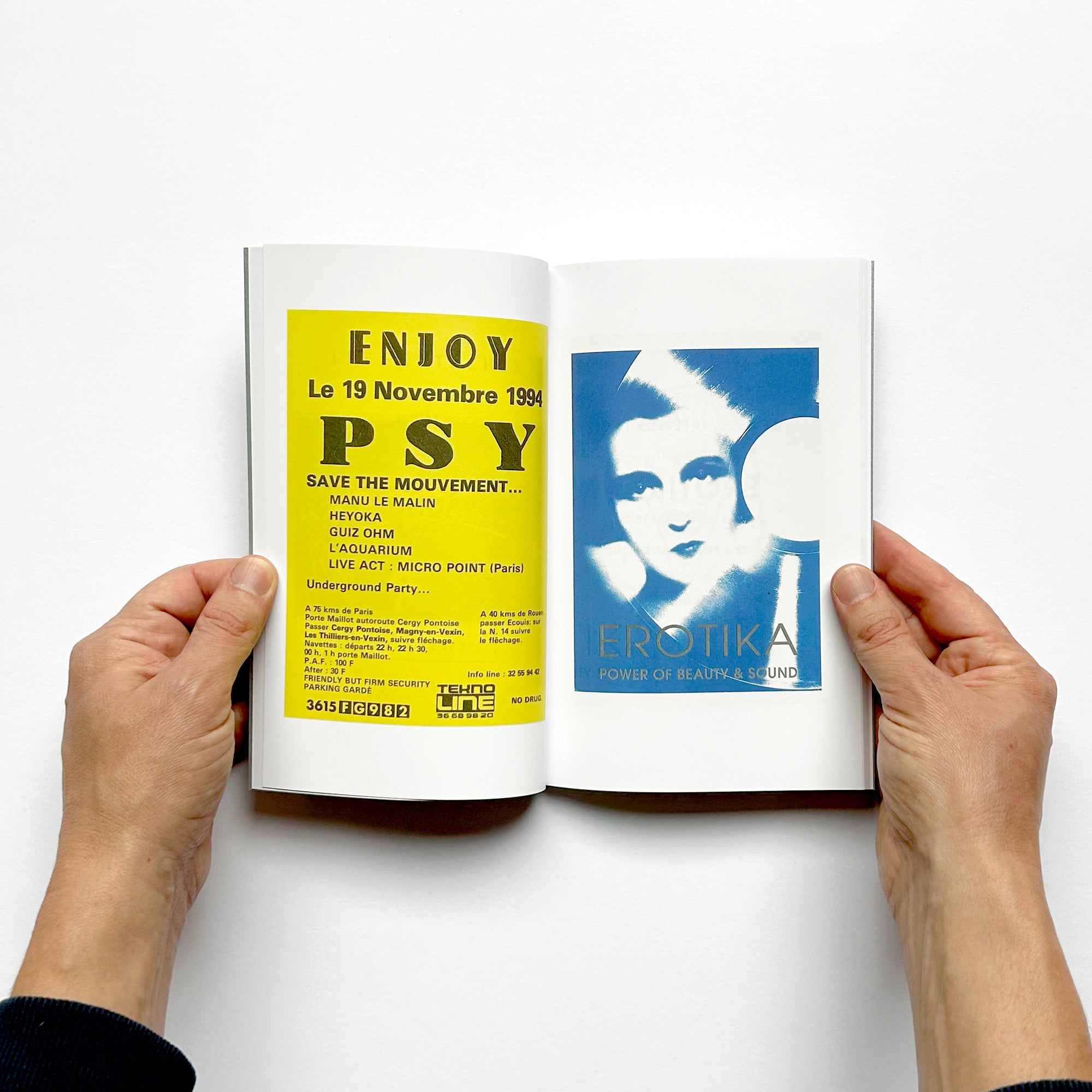 Paris Rave Flyers 1991 - 1994