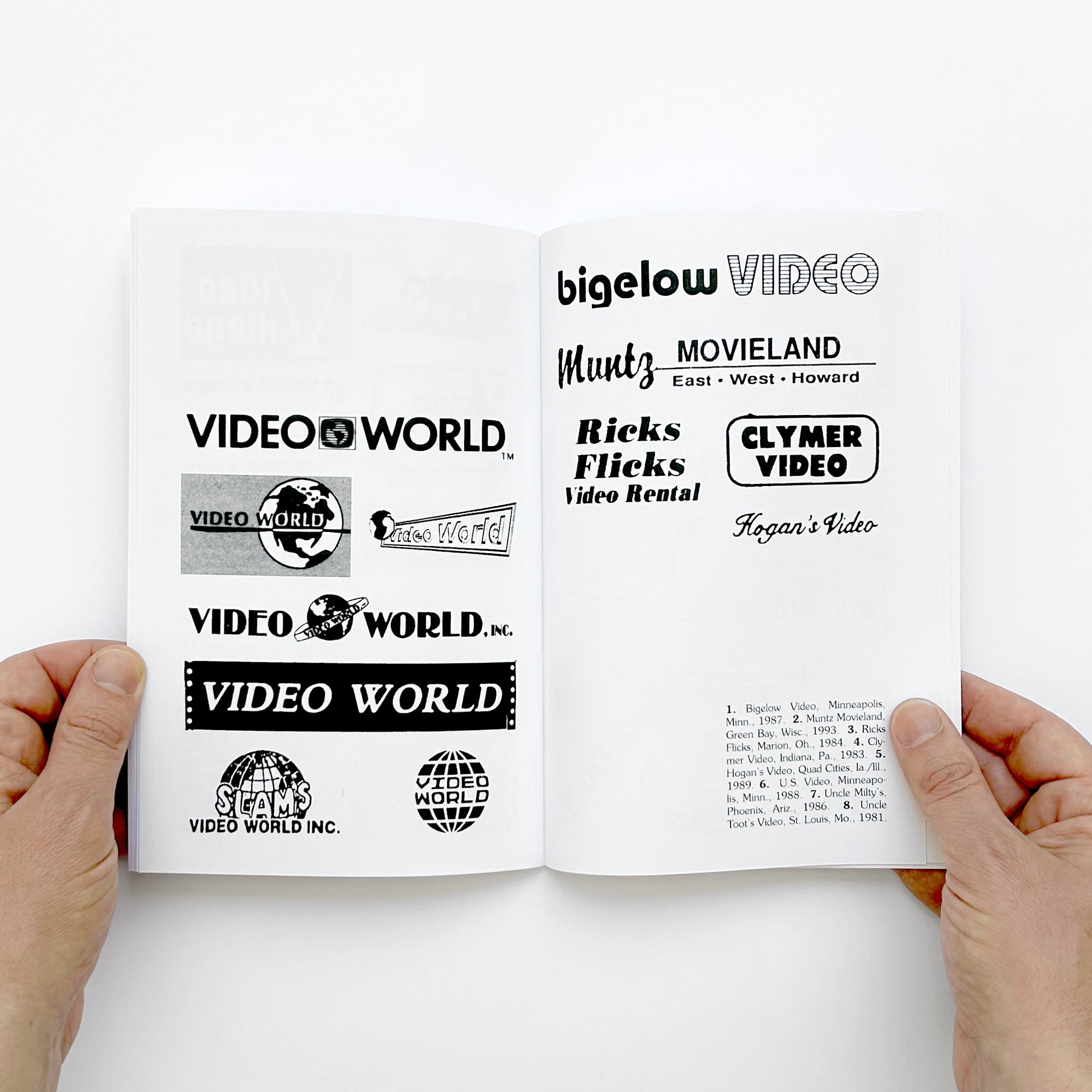Videoland: A Visual Catalog of American Video Store Logos, 1980-1995