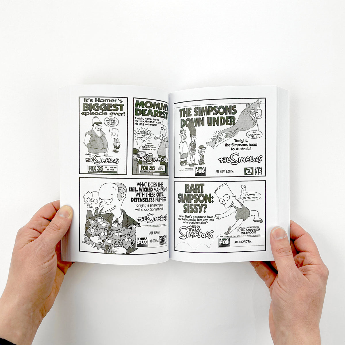 Simpsons Pamphlets A Compendium of Print Advertising from The Simpsons – Expanded Edition ...