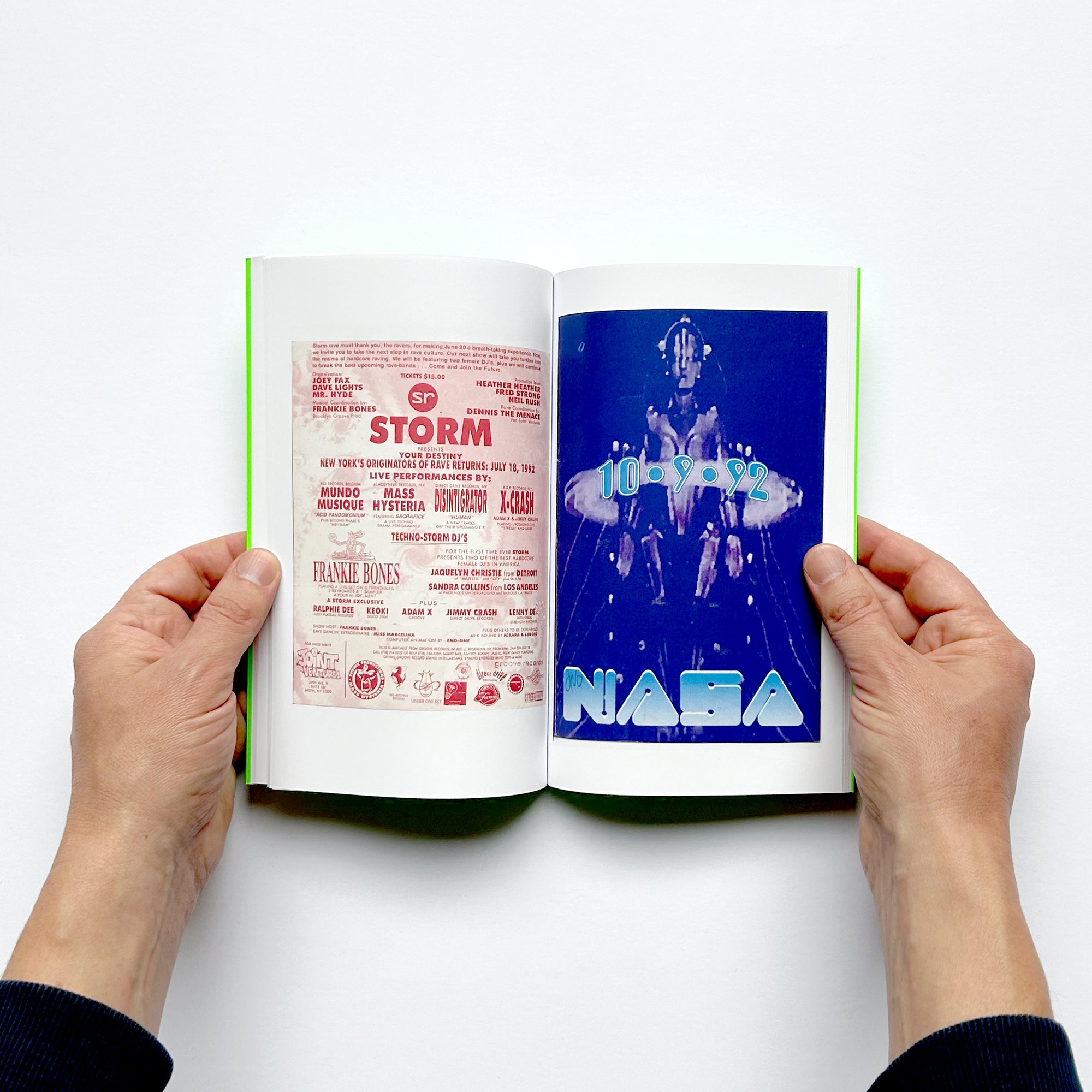 New York Rave Flyers 1991 - 1995