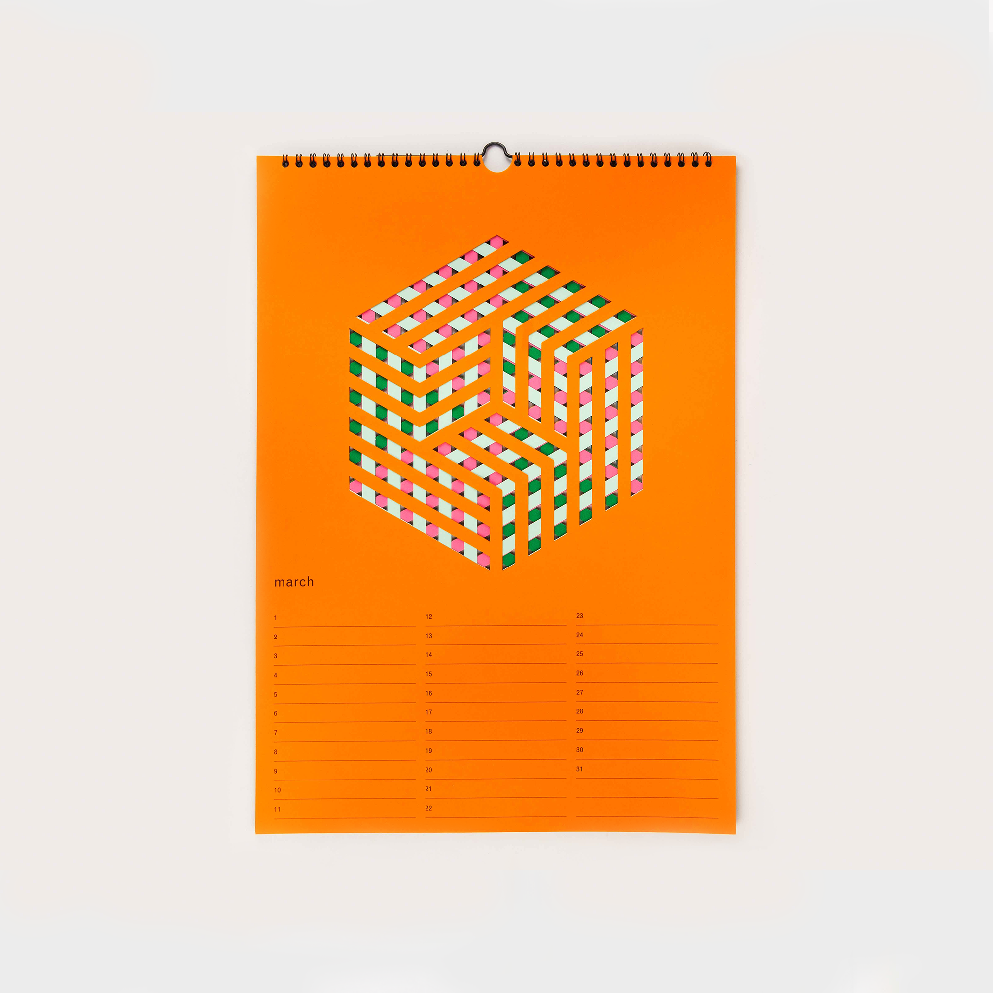 Karel Martens – Birthday Calendar