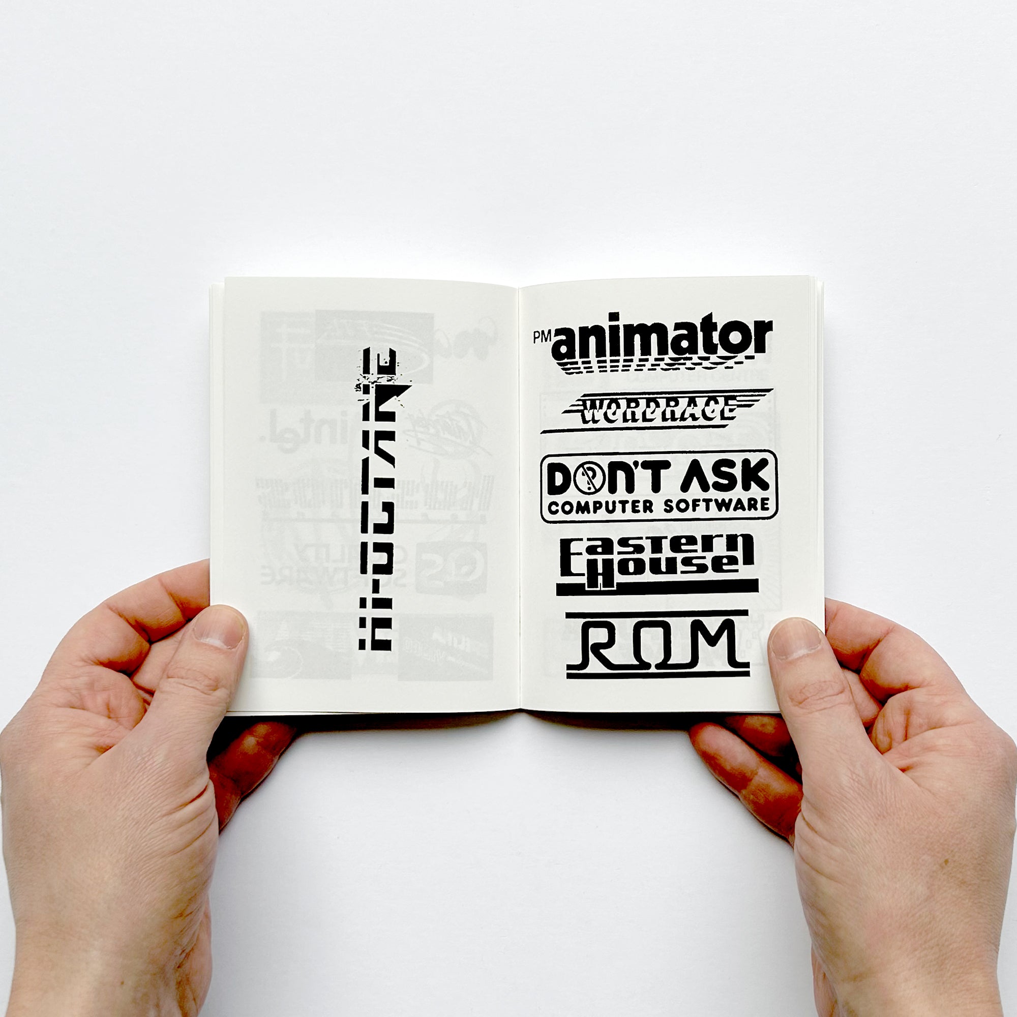 Logos of the Early Computer Software Scene