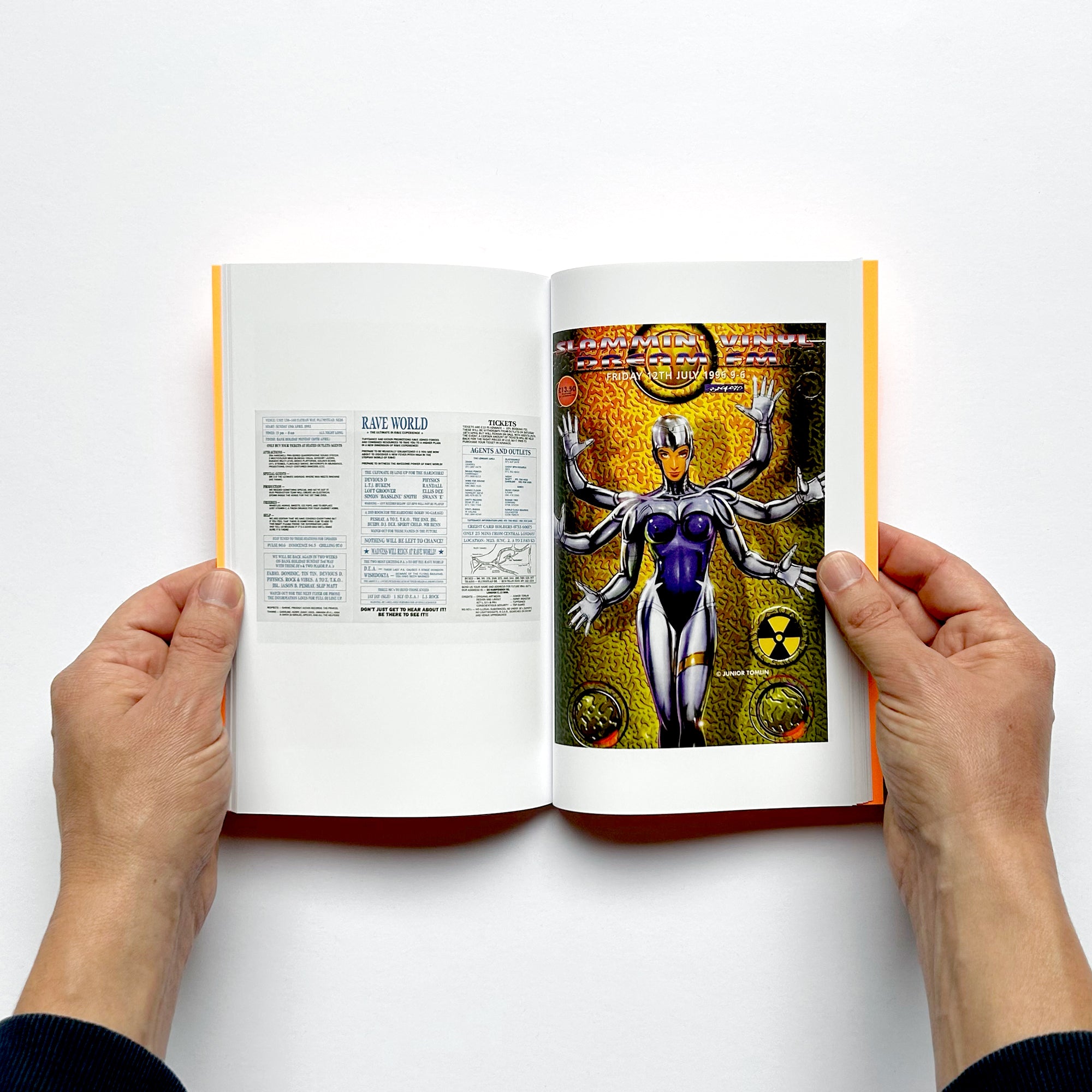 UK Rave Flyers 1991 - 1996