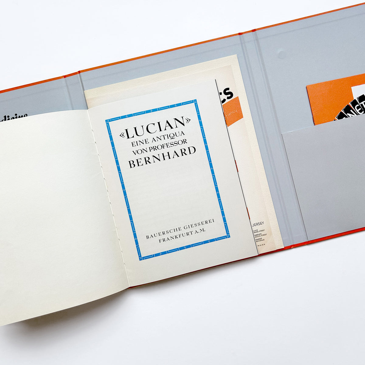Type by Lucian Bernhard: Collected Specimen Booklets