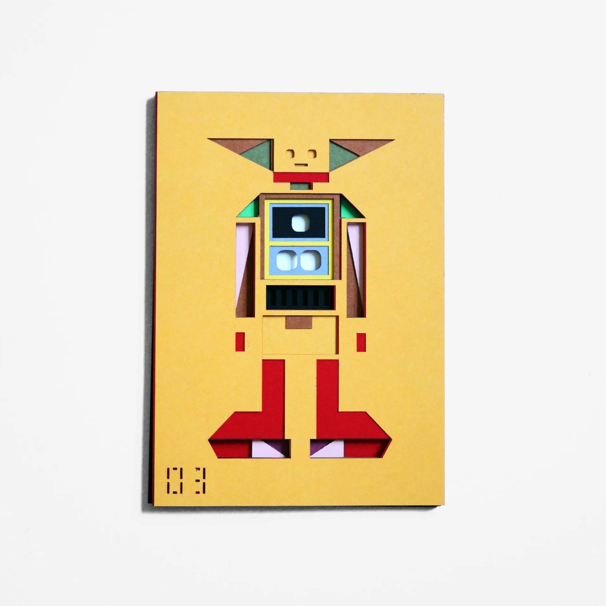 Robot and Rocket #0001