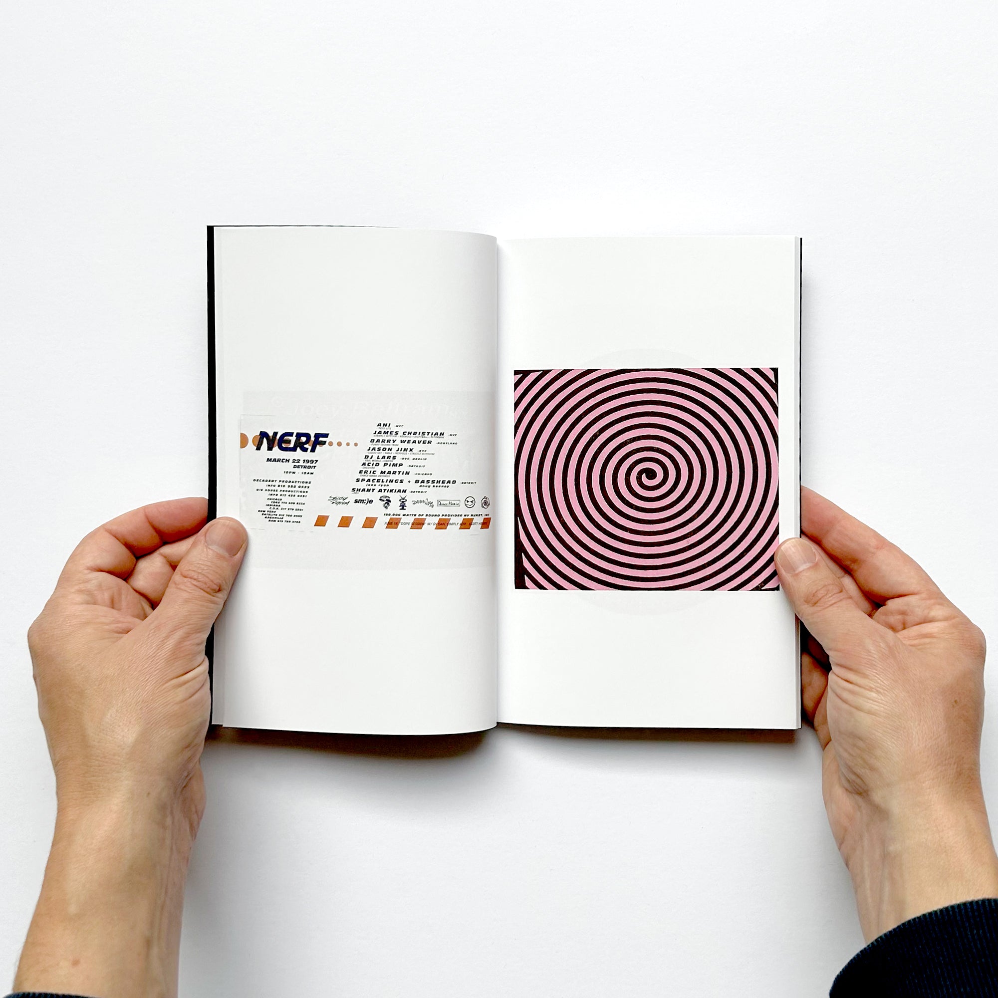 Detroit Rave Flyers 1993 - 1999