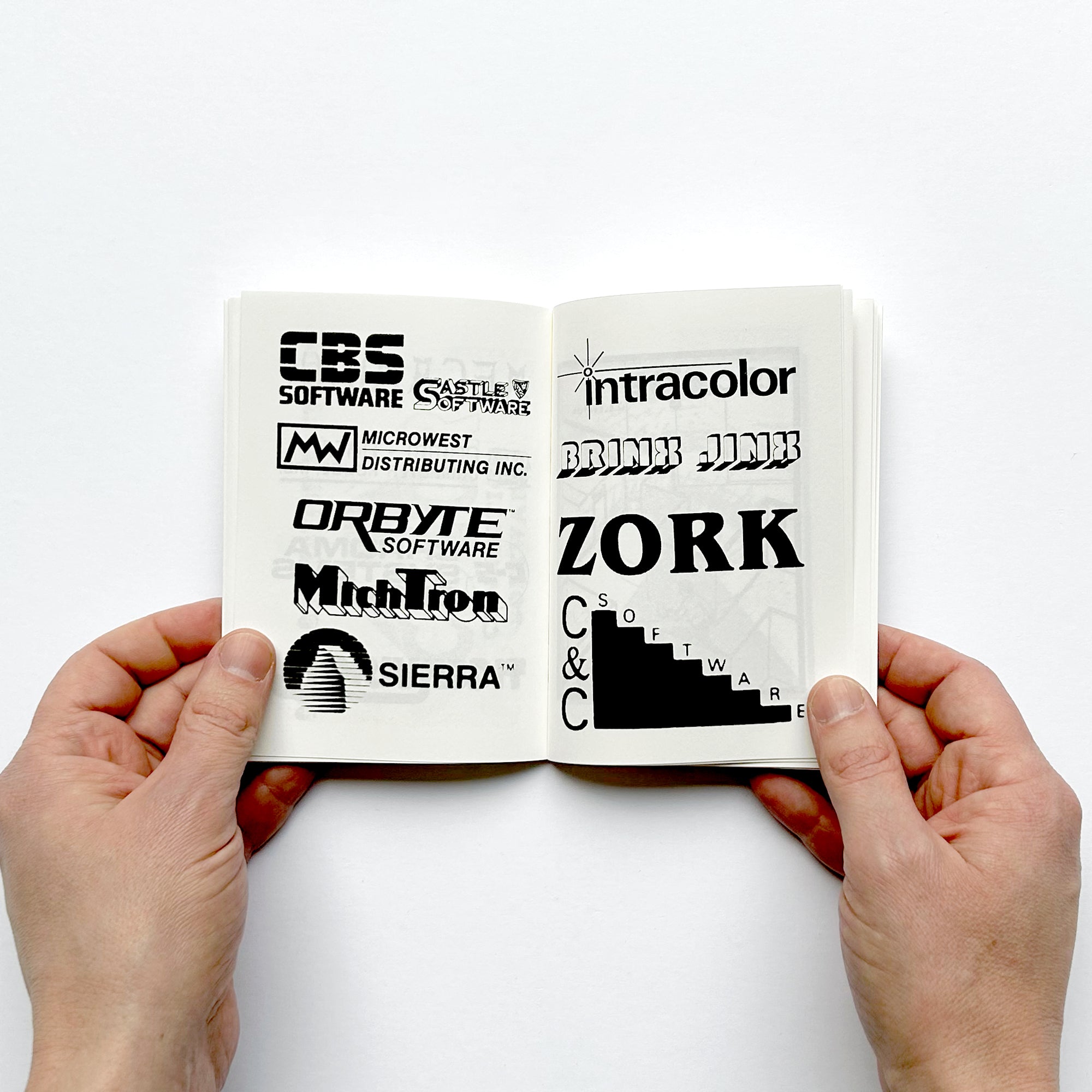 Logos of the Early Computer Software Scene