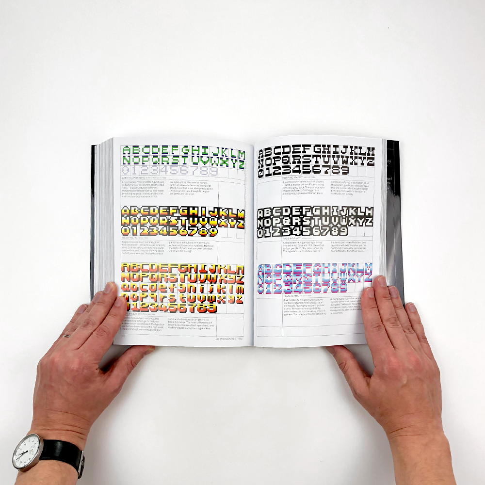 Arcade Game Typography – Seconds