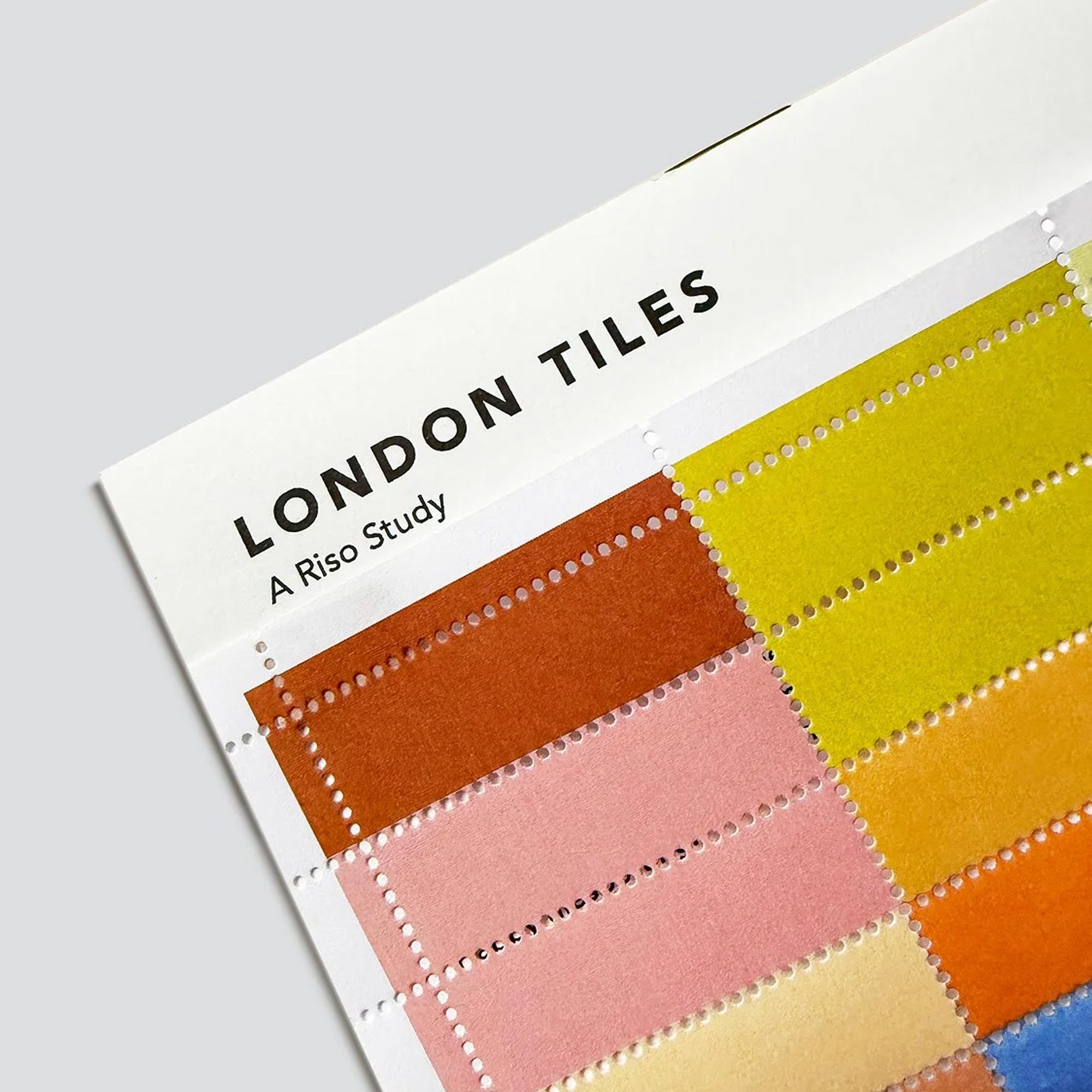 A Riso Study: LONDON TILES