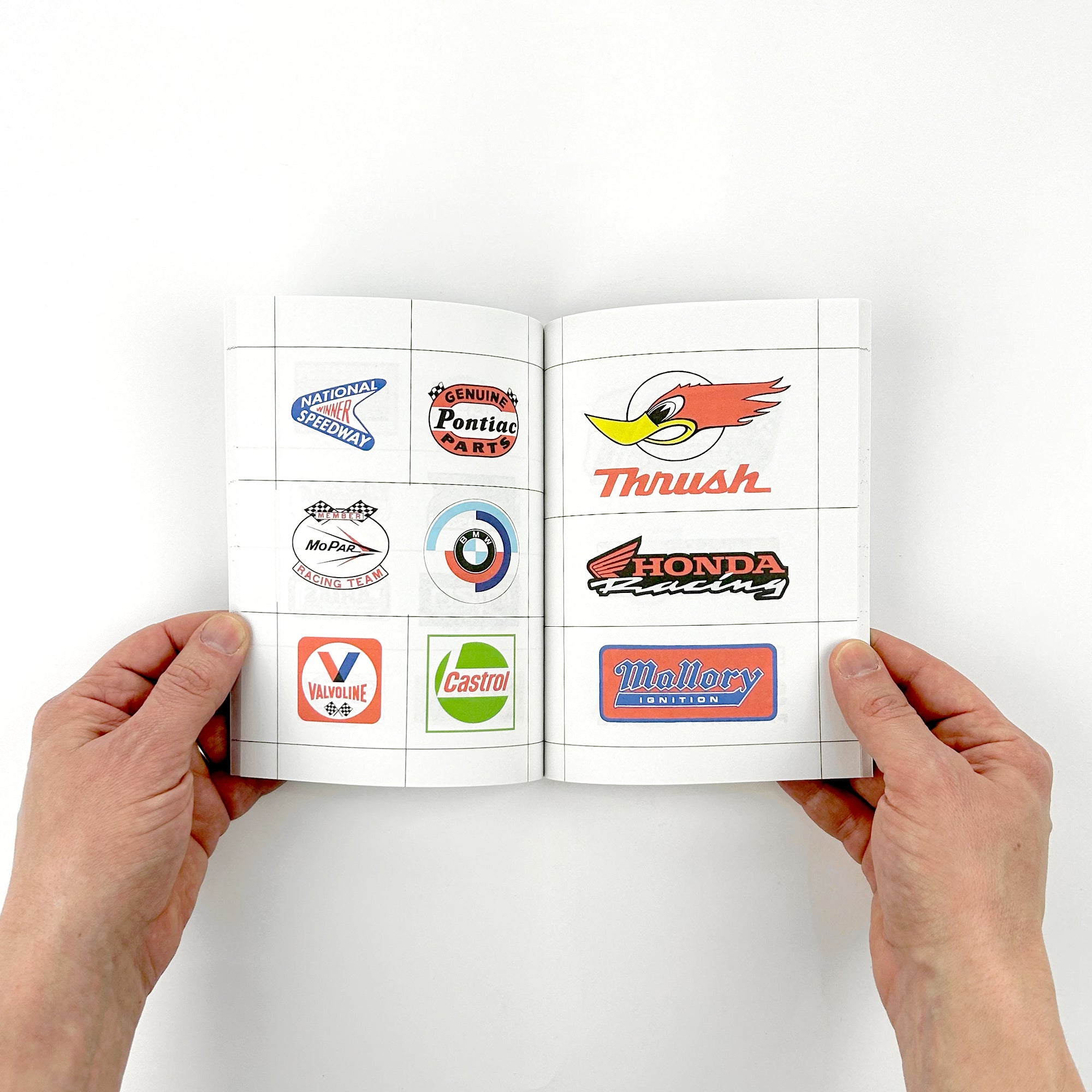 Racing Logos and Stickers