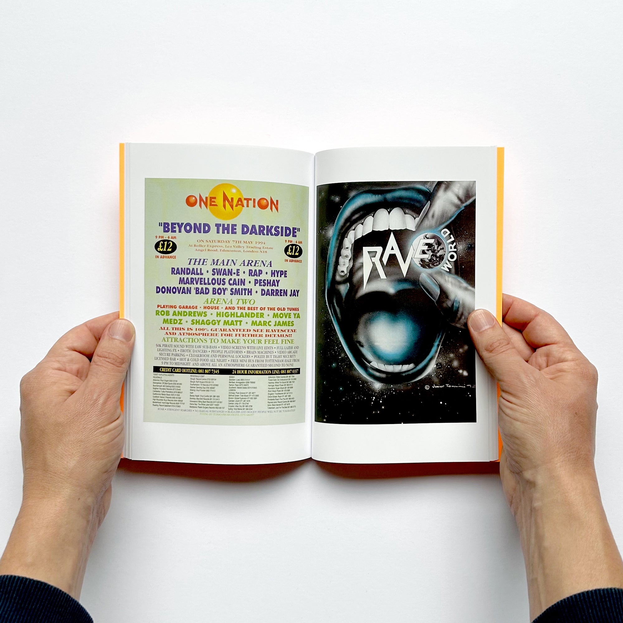 UK Rave Flyers 1991 - 1996
