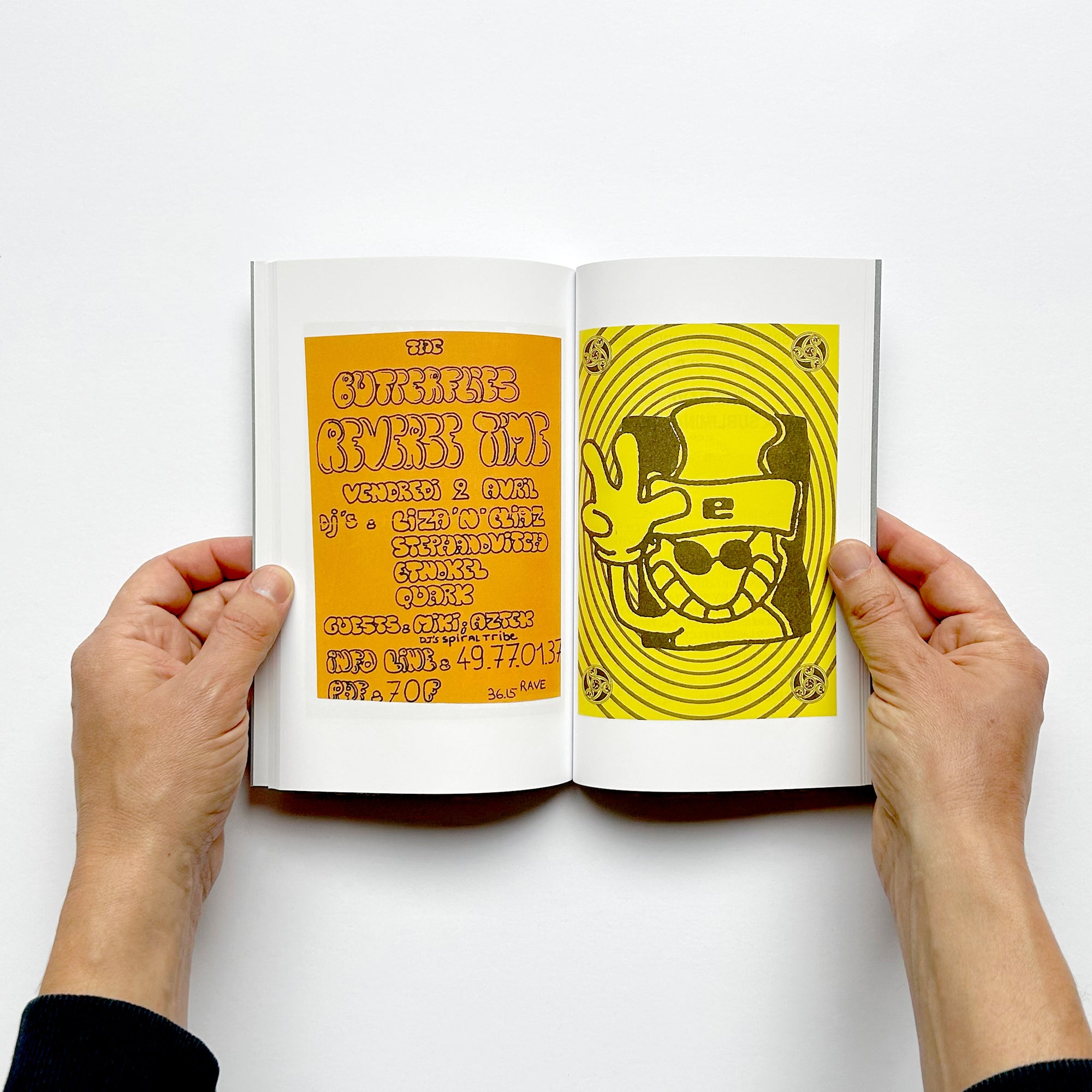 Paris Rave Flyers 1991 - 1994