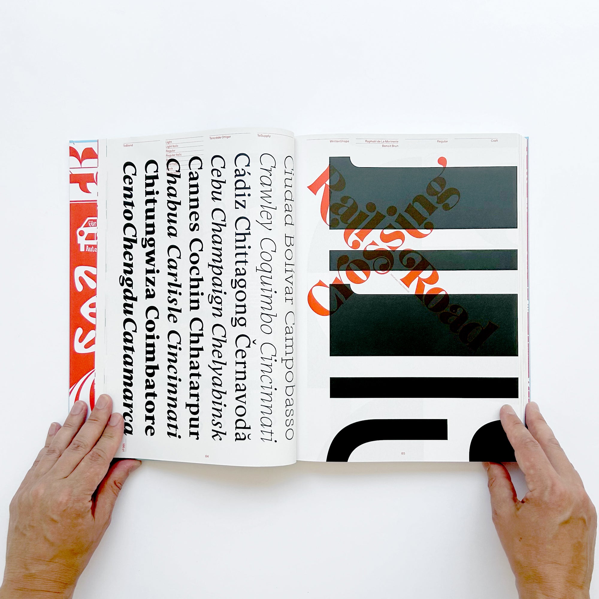 ECAL: A Typographic Atlas