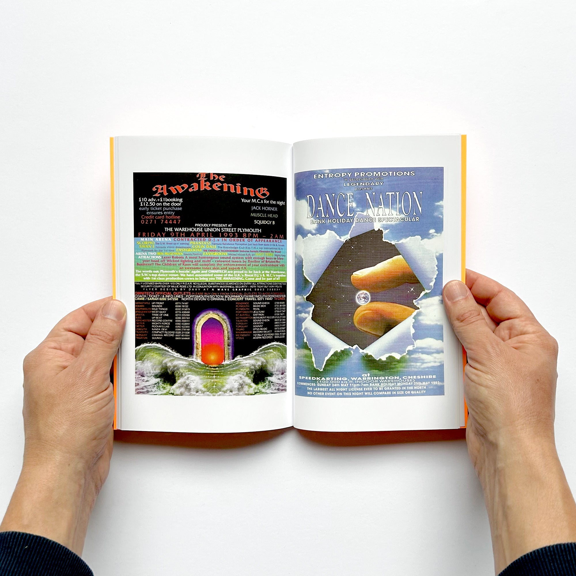 UK Rave Flyers 1991 - 1996