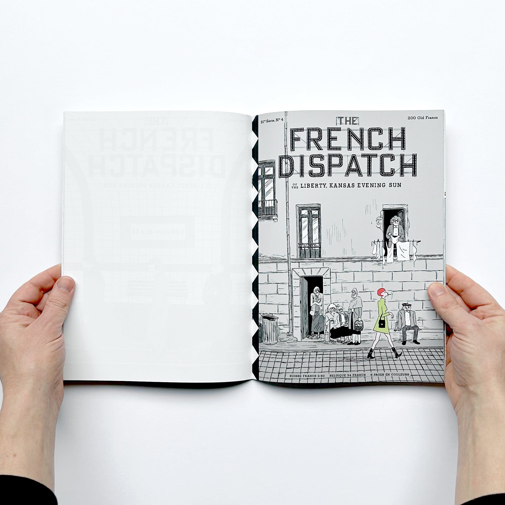 The French Dispatch Covers