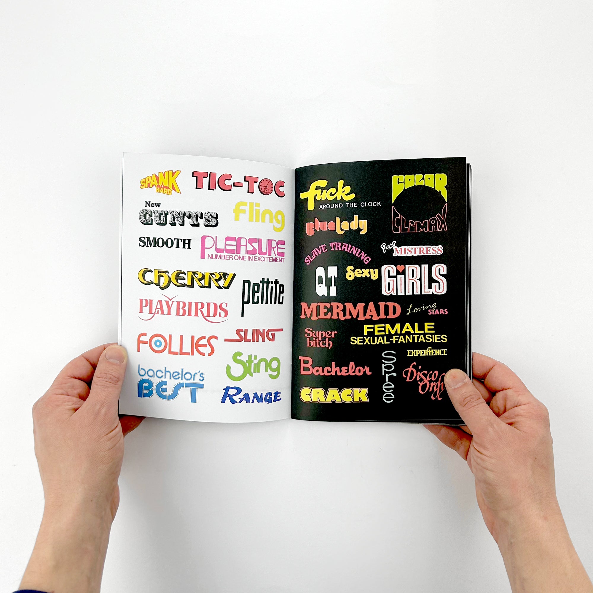 Top Shelf Type: Adult Magazine Logotypes 1960-1990