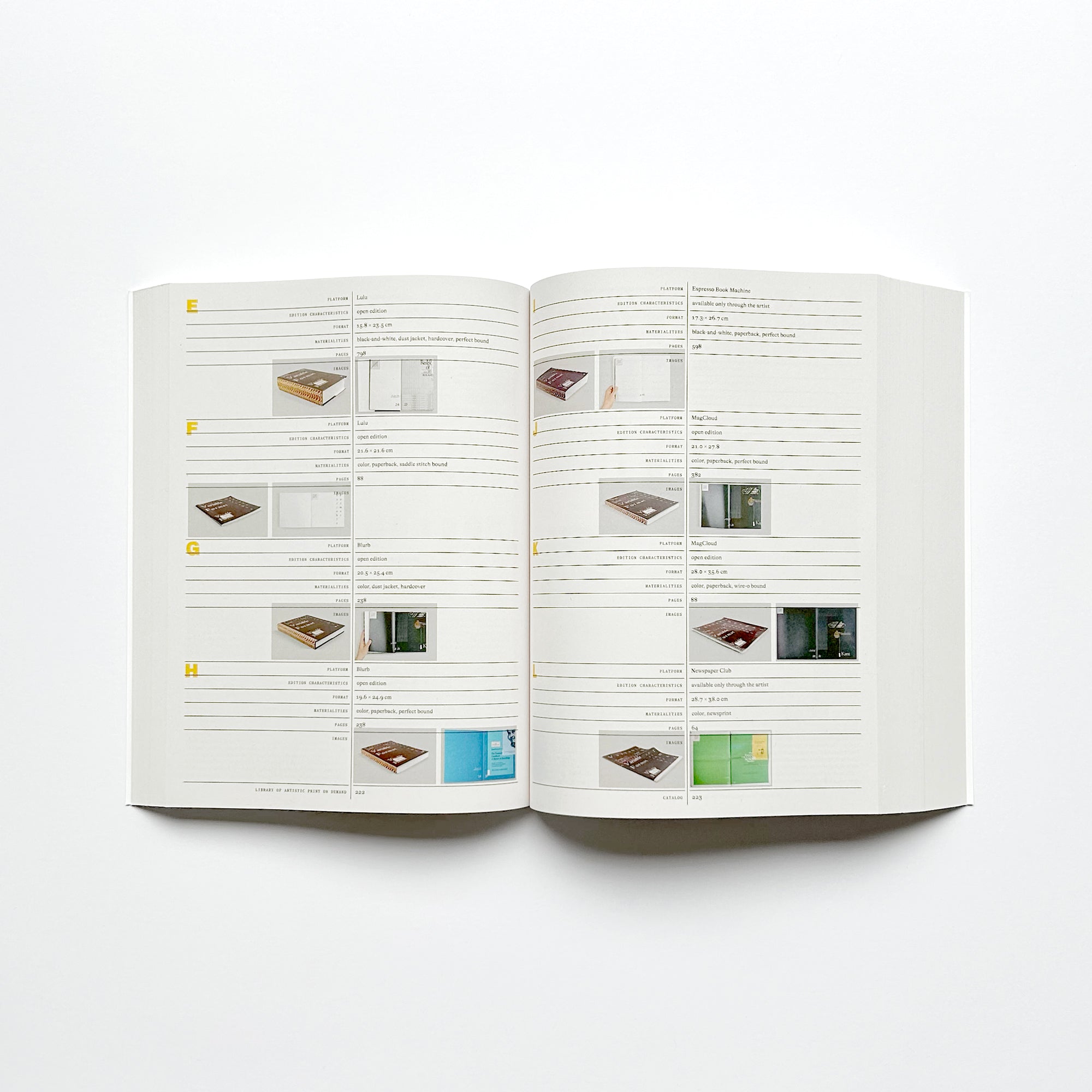 Library of Artistic Print on Demand