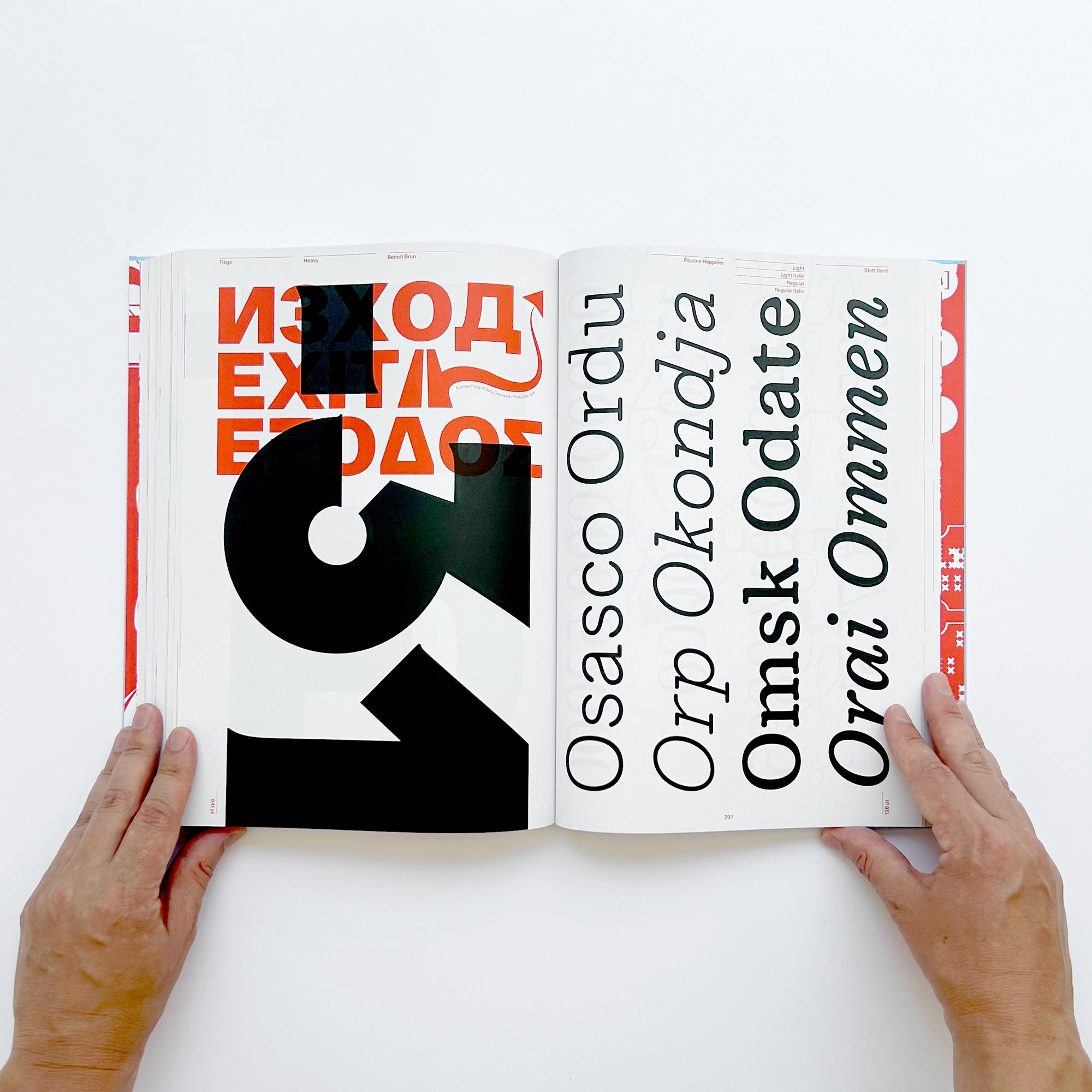 ECAL: A Typographic Atlas