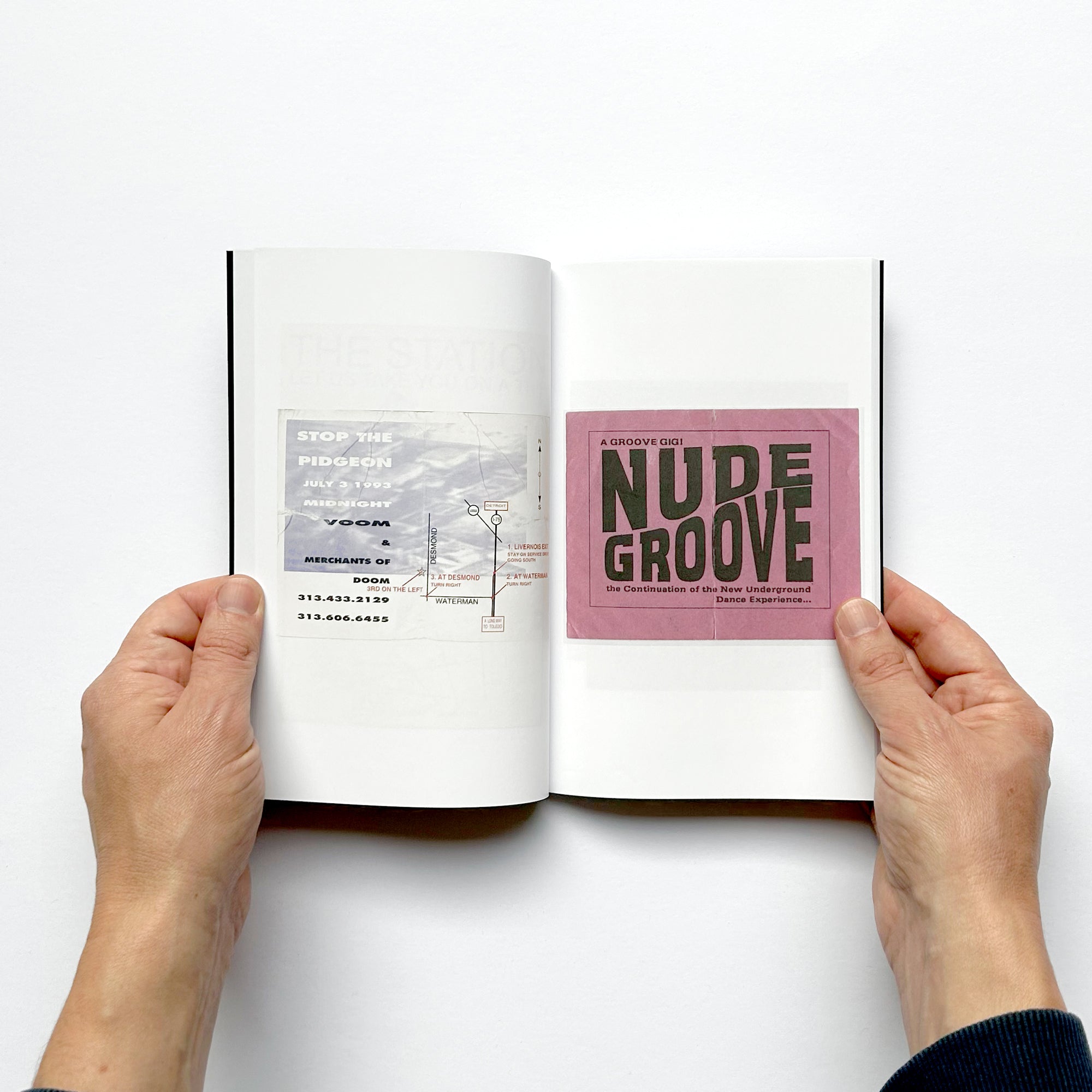 Detroit Rave Flyers 1993 - 1999