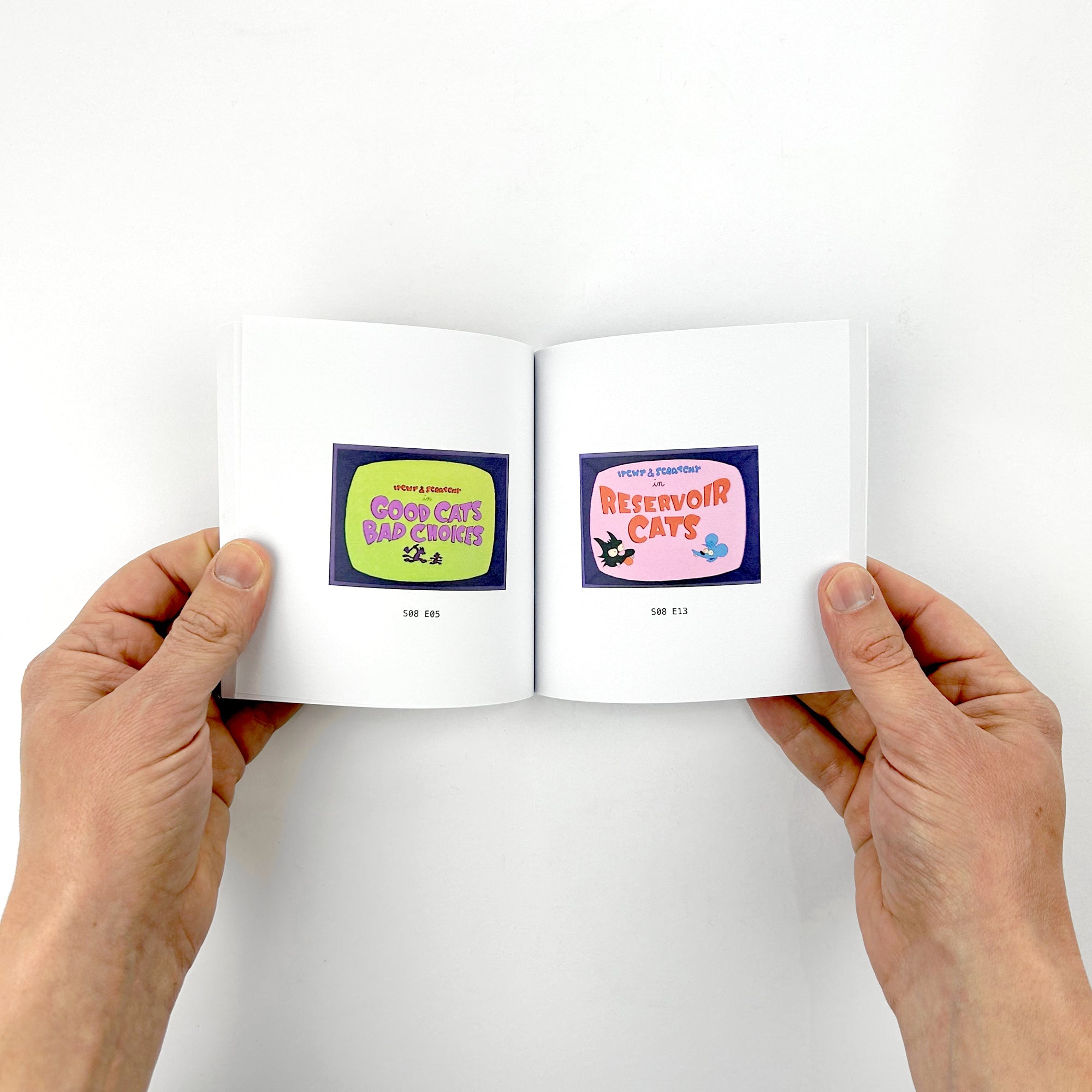 Title Cards From The Itchy & Scratchy Show