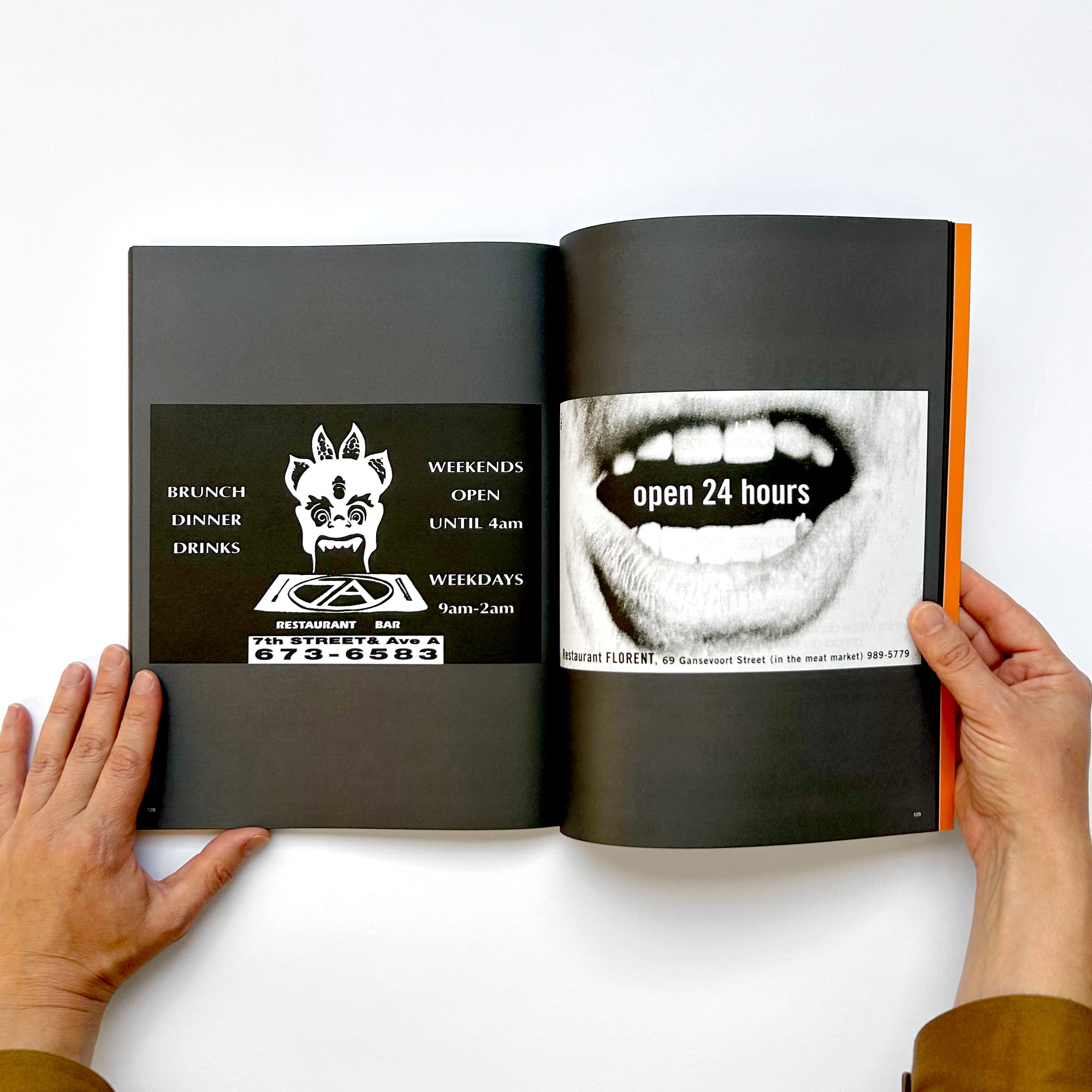 NYC Restaurant Ads, 1983-1998