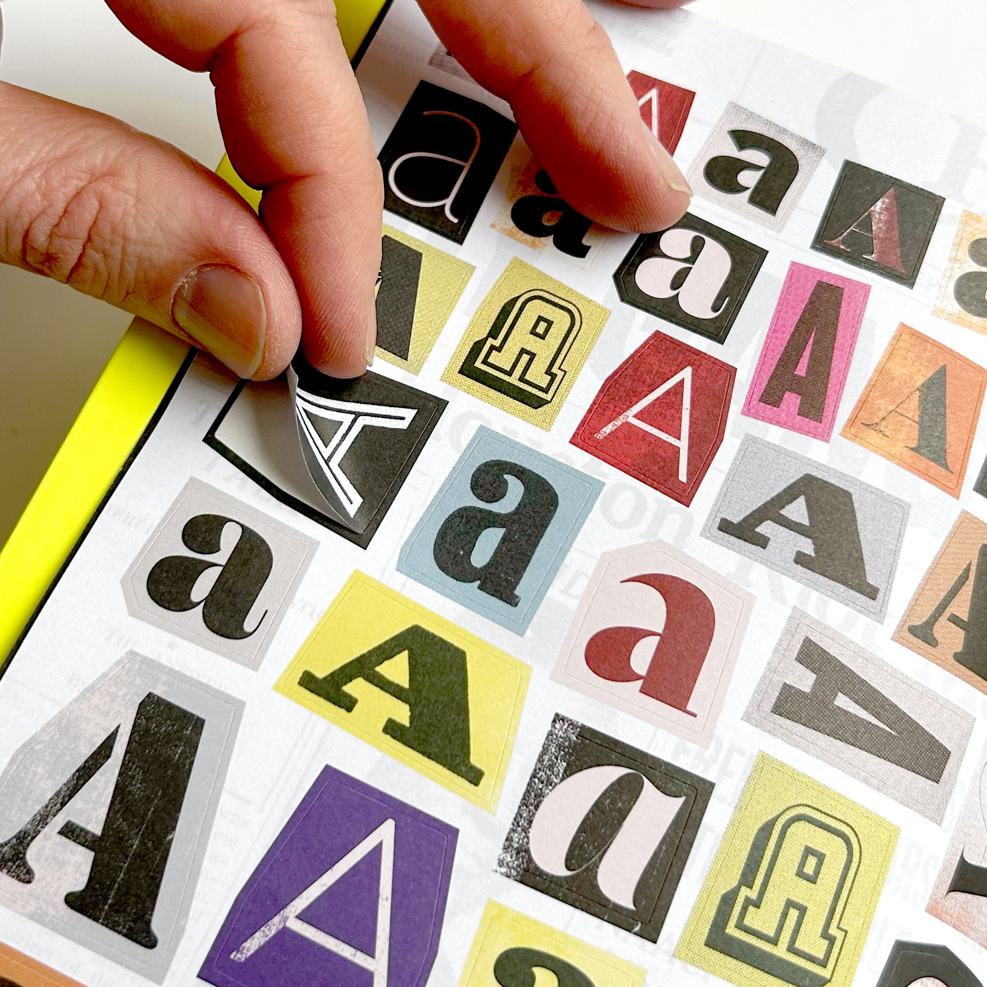 The Ransom Note Sticker Book β Counterprint