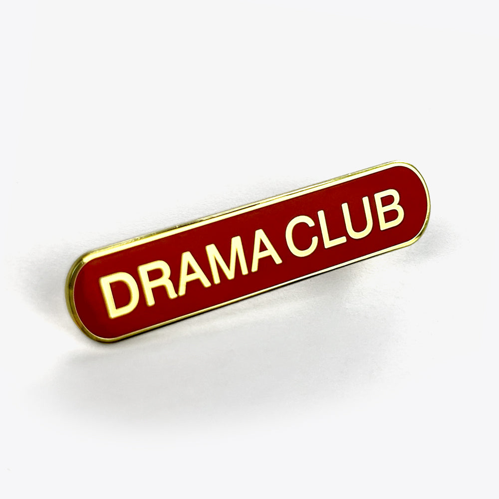 Drama Club Enamel Badge