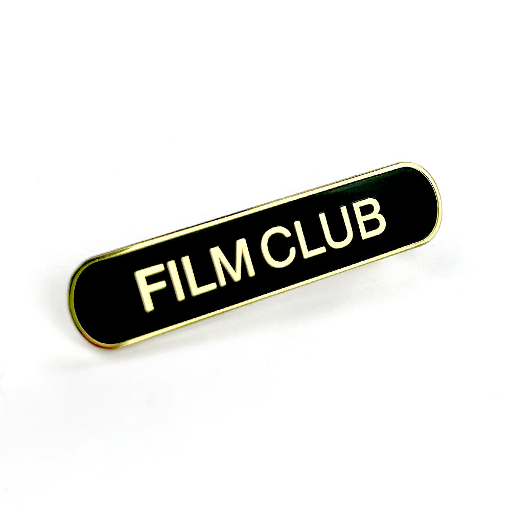 Film Club Enamel Badge