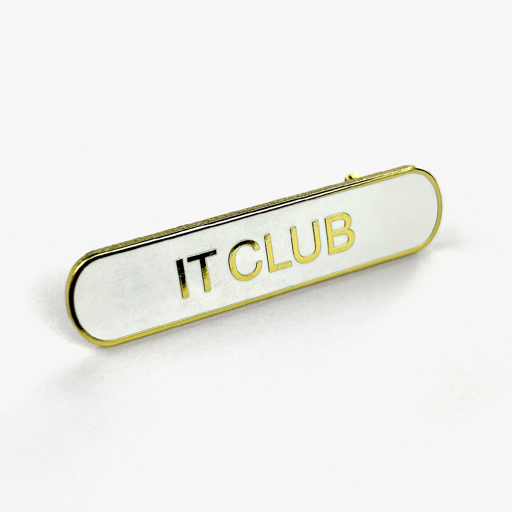 IT Club Enamel Badge