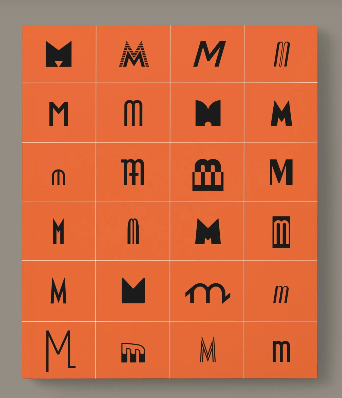 Alfabeti Modernisti – Type Specimens