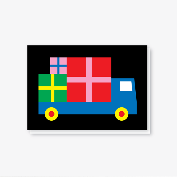 Present Lorry Card – Counterprint