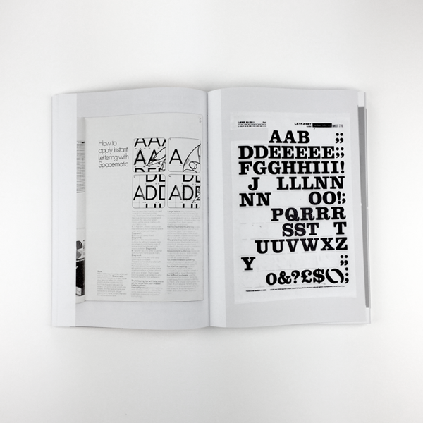 Letraset Process Letraset: The DIY Typography Revolution – Counterprint